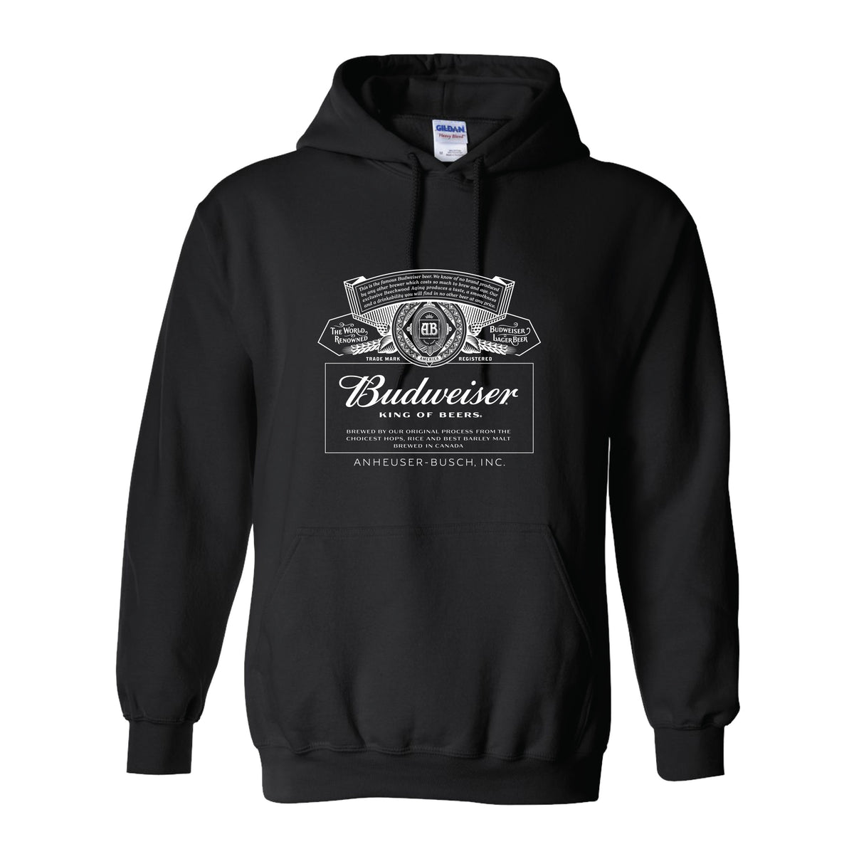 Budweiser King Of Beers Unisex Hoodie – Shop Beer Gear