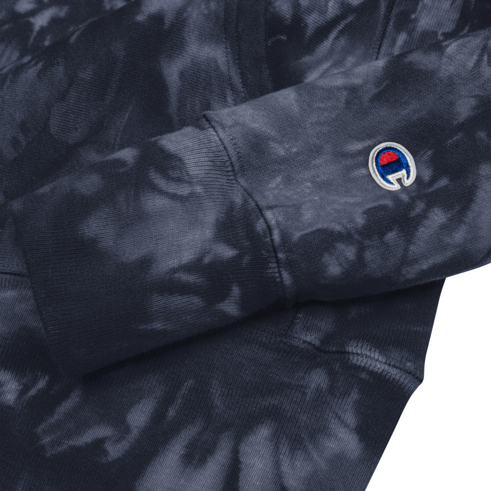 Champion hoodie hot sale dark blue