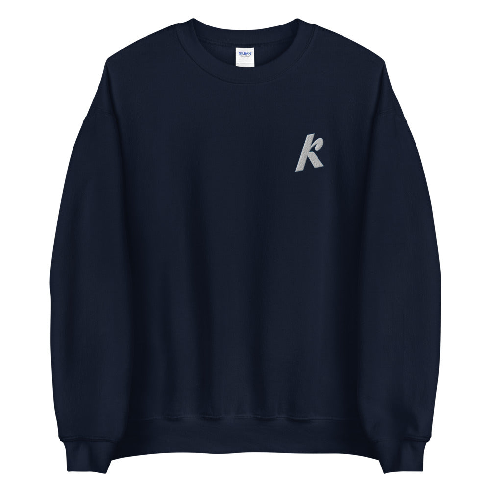 Navy on sale crew sweatshirt