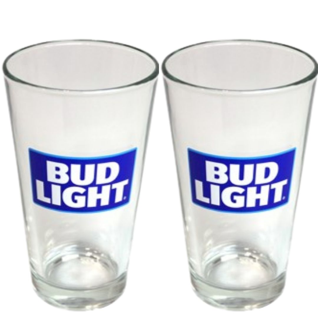 Outlet Bud Light glasses