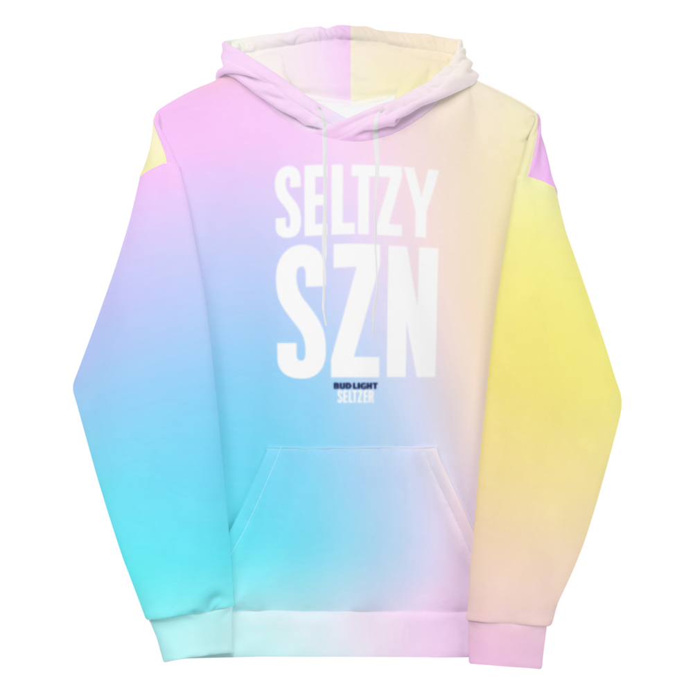 SELTZY SZN Pastel Tie Dye Hoodie Shop Beer Gear